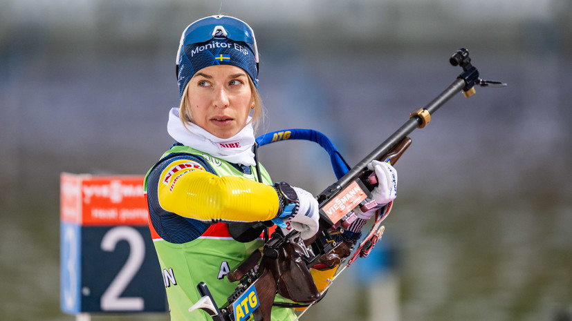 Шведская биатлонистка Магнуссон против участия россиян в Олимпиаде