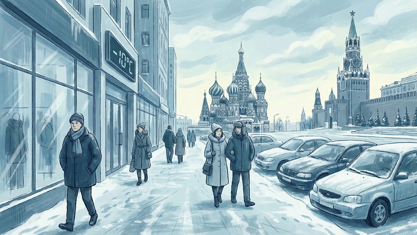 Синоптик Шувалов предупредил о десятиградусных морозах в Москве