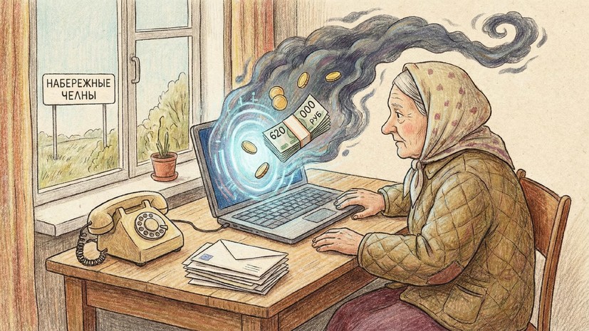 Пенсионерка из Набережных Челнов перечислила деньги после обвинения в госизмене