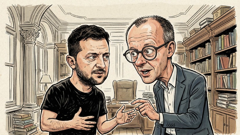 Berliner Morgenpost: Зеленский 15 декабря приедет в Берлин на встречу с Мерцем