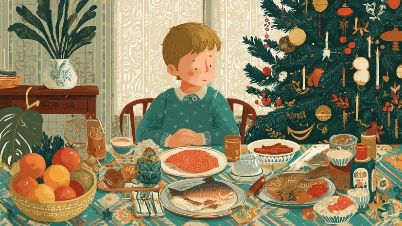 Врач Гуреева: детям нельзя объедаться за новогодним столом