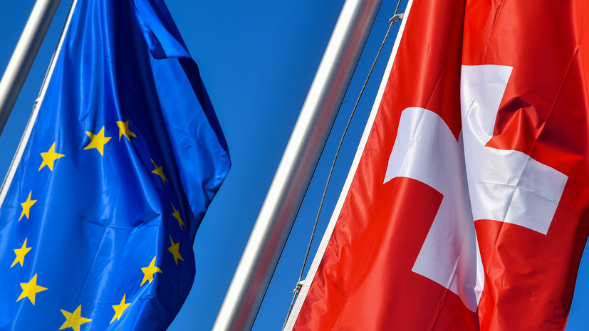 Швейцария согласилась присоединиться к 19-му пакету санкций ЕС против России
