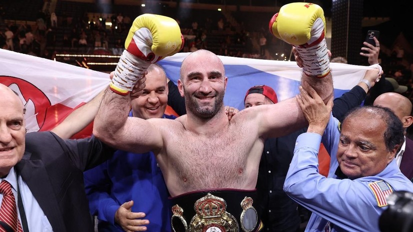Сокрушил ветерана: Гассиев нокаутировал Пулева и завоевал пояс чемпиона мира WBA Regular в тяжёлом весе