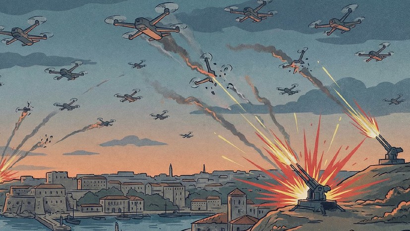 Развожаев сообщил об отражении атаки беспилотников ВСУ на Севастополь