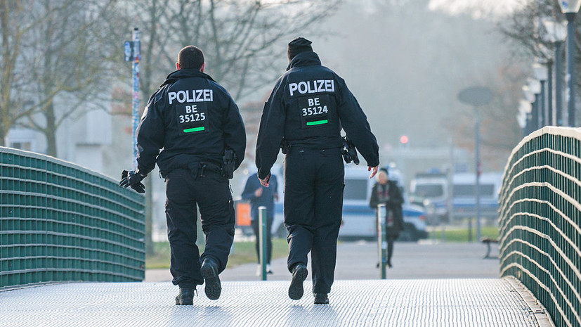 Восемь полицейских пострадали в результате беспорядков на демонстрации в Берлине