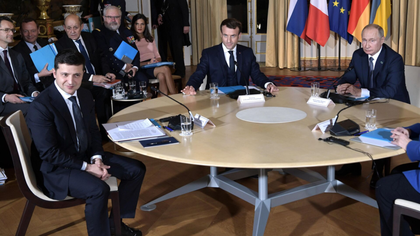 Песков: лицо Зеленского на встрече с Путиным в 2019 году обо всём говорило