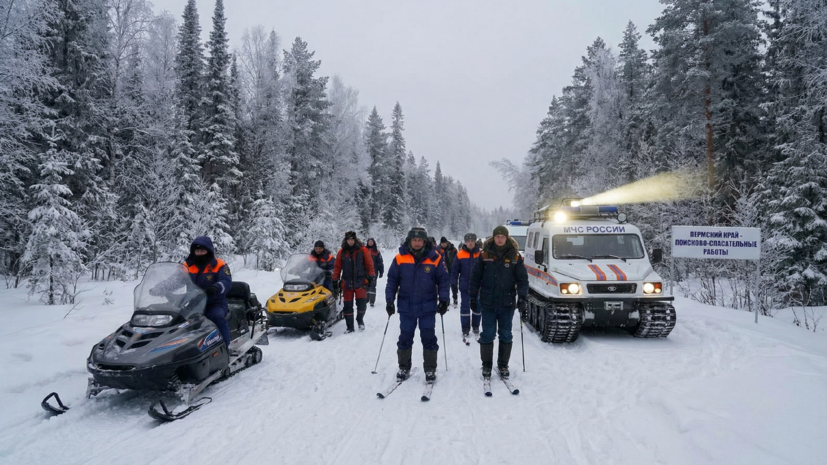 Поиски пропавших туристов в Пермском крае шли даже ночью