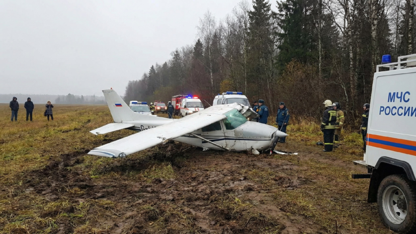 По факту крушения легкомоторного самолёта в Серпухове возбудили уголовное дело
