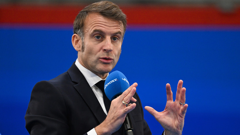 Макрон призвал ЕС устранить торговый дисбаланс с КНР