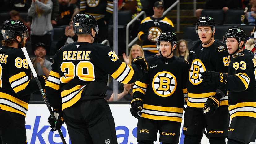 «Бостон» обыграл «Юту» в НХЛ, у Задорова, Хуснутдинова и Бута — передачи