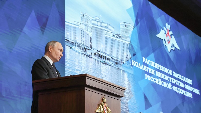 «Наши вооружённые силы на подъёме»: Путин рассказал о высокой боеспособности ВС РФ в зоне СВО