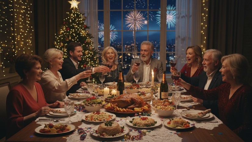 Специалист Лебедев посоветовал заканчивать новогоднее застолье к ужину 1 января