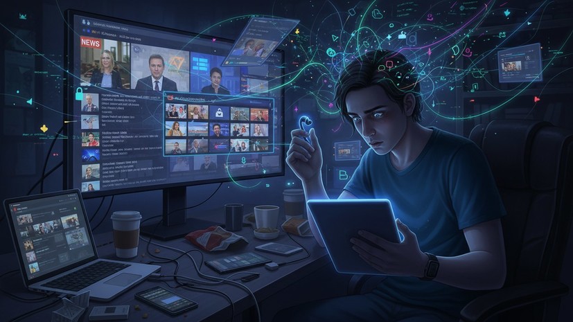 Психолог: частое использование гаджетов повышает нагрузку на сенсорные системы