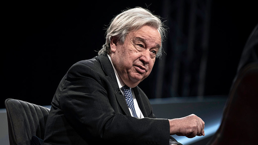 Генсек ООН Гутерреш провёл телефонный разговор с президентом Венесуэлы Мадуро