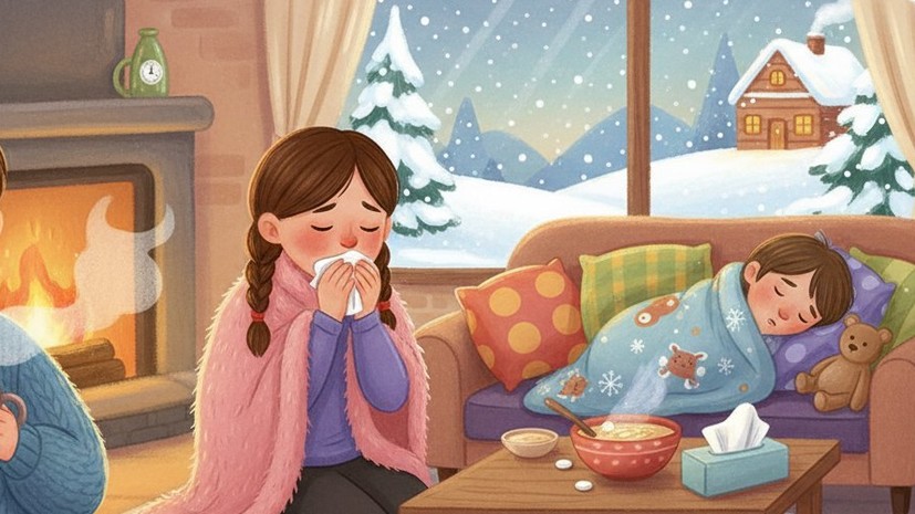 Пульмонолог Геппе: частые зимние простуды у детей могут перейти в астму