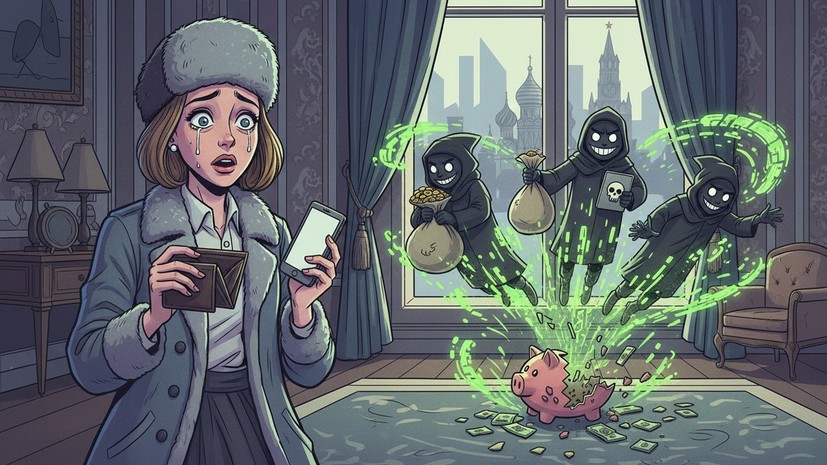 Мошенники обманули москвичку на 22 млн рублей