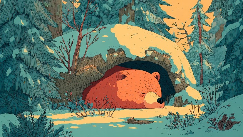 Эколог Рыбальченко сравнил спячку медведей с анабиозом