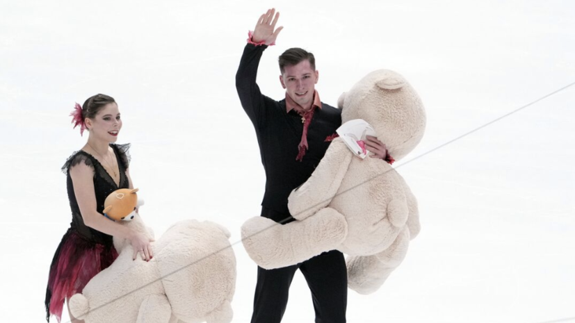 Мишина и Галлямов довольны прокатом короткой программы на чемпионате России