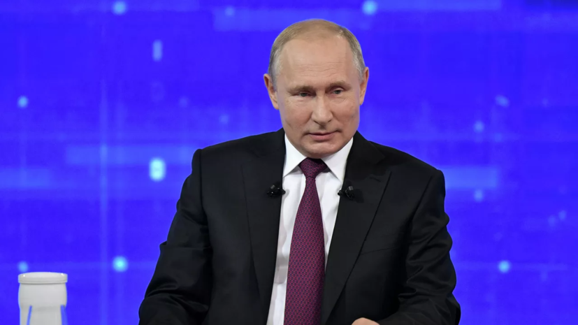 Путин заявил об инициативе ВС России в зоне СВО