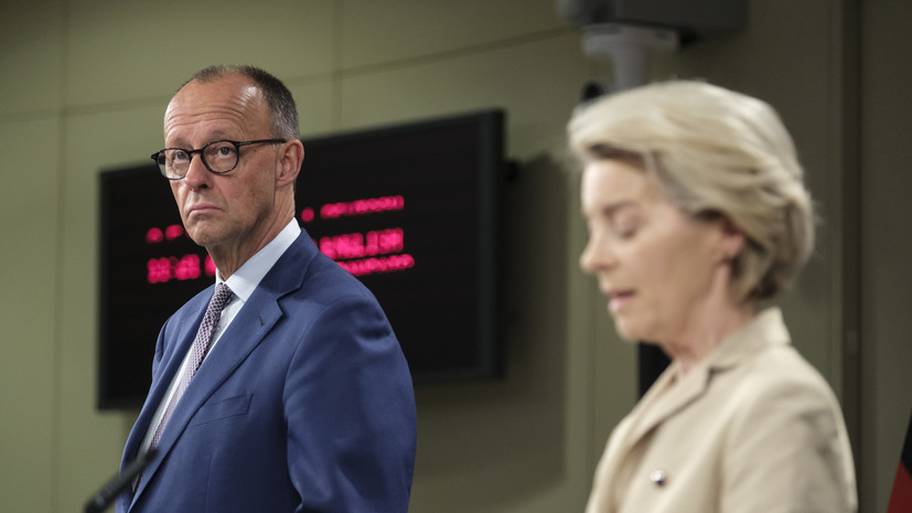 NYT: провал плана по активам России стал крахом Мерца и фон дер Ляйен