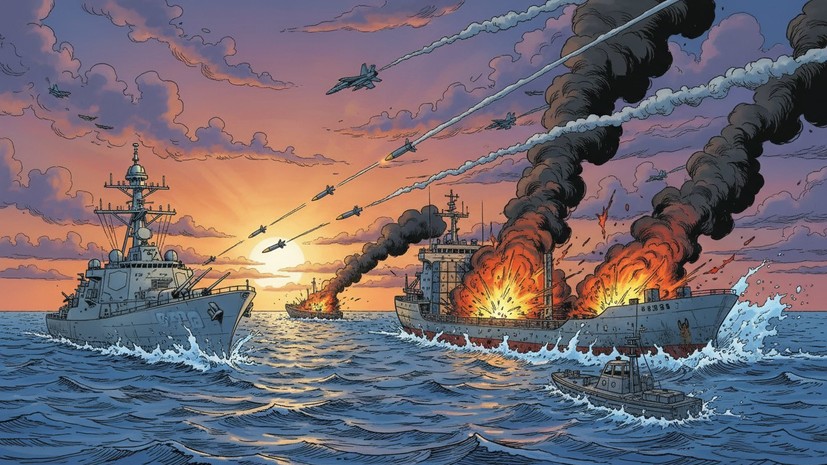 Военные США уничтожили два судна в Тихом океане, погибли пять человек