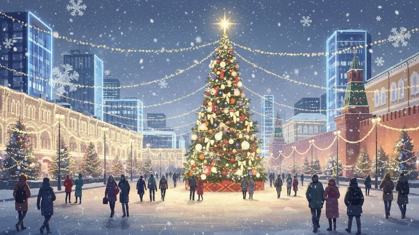 Синоптик Ильин: в новогоднюю ночь в столице ожидается снегопад