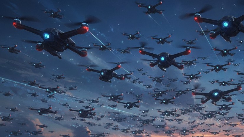 Путин: небо Купянска, как в мухах, от беспилотников