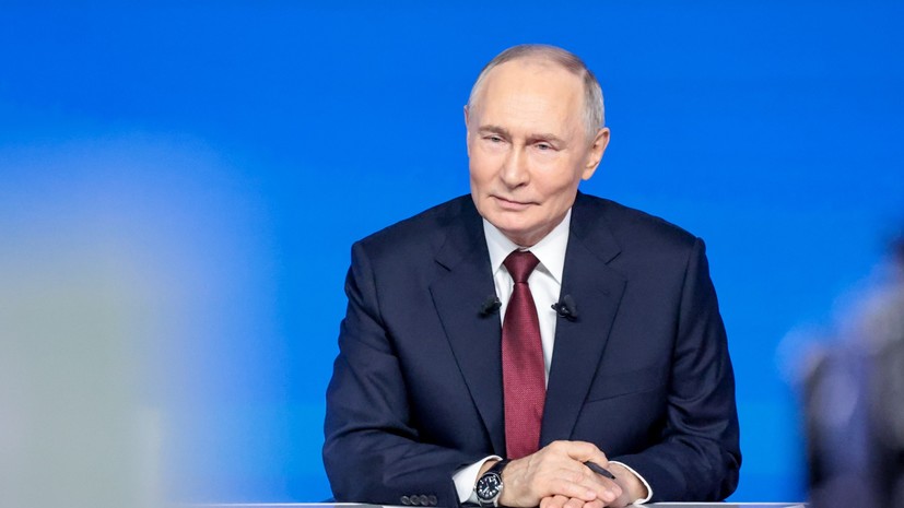 Путин признался, что влюблён