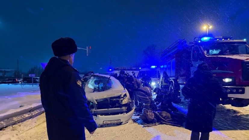 В Новосибирске завели уголовное дело после ДТП с шестью погибшими