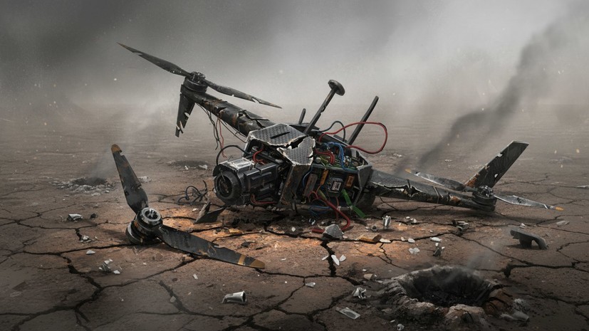 IHA: в Турции упал неизвестный беспилотник