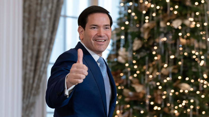 Рубио передал Лаврову поздравления с Рождеством