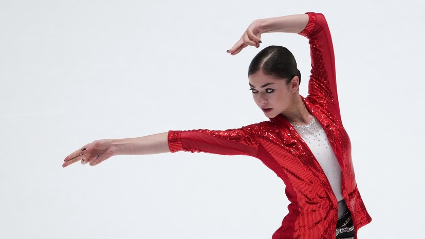 Тушите свет: Петросян впервые в сезоне исполнила триксель и с колоссальным отрывом выиграла короткую программу