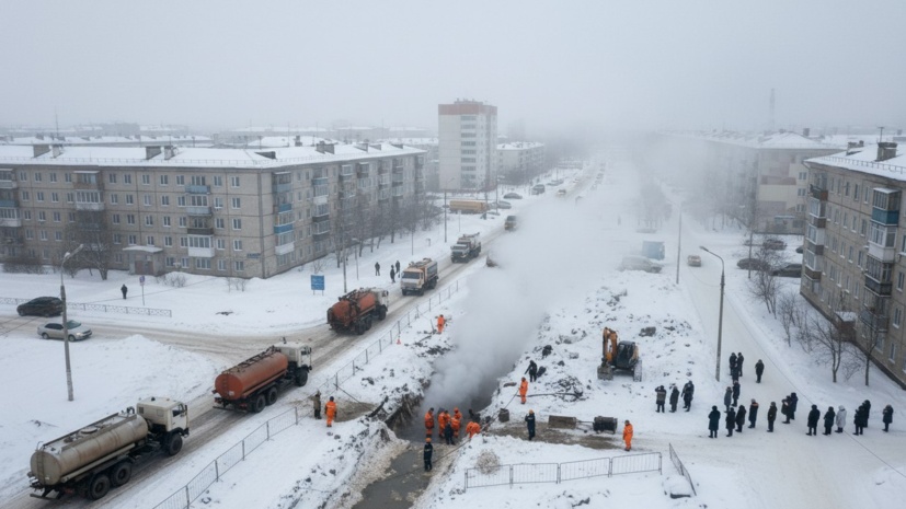 Власти Находки ввели локальный режим ЧС после аварии на теплотрассе