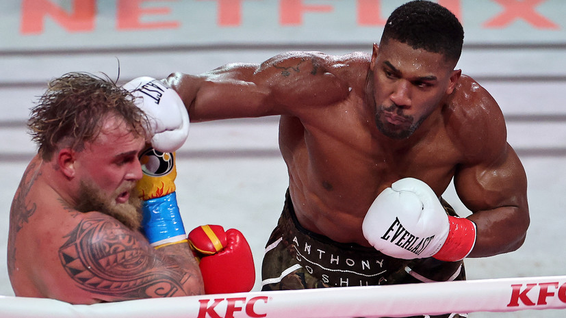 Не пожалел блогера: Джошуа нокаутировал Пола в шестом раунде и сломал ему челюсть