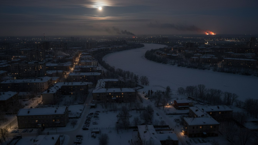 Город Николаев на юге Украины остался без света