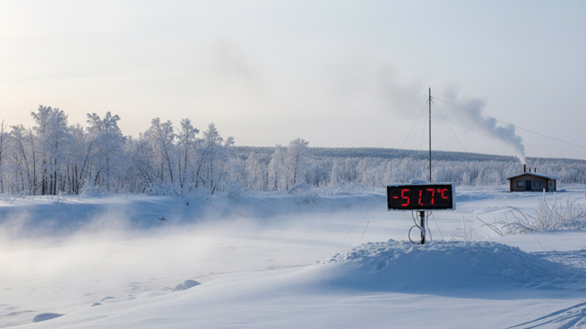 Якутия возглавила мировой рейтинг самых холодных мест за сутки