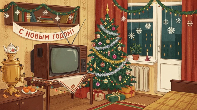Фильмы и шоу на Новый год 2025—2026: что смотреть в праздники по телевизору