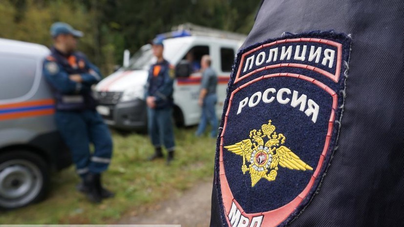 В Химках полицейские перекрыли дорогу, ведущую к месту взрыва