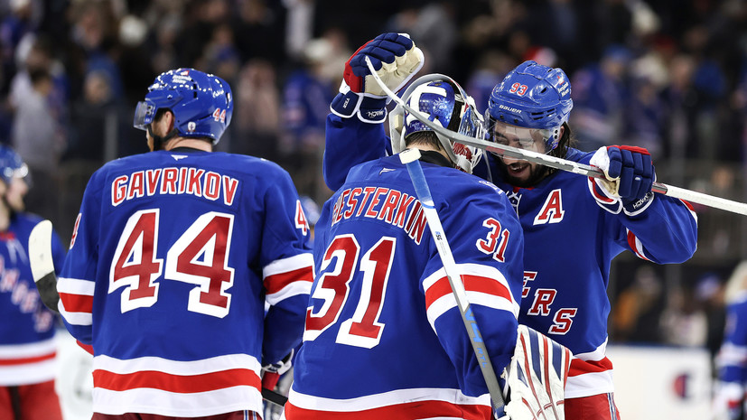 Дубль и победный буллит Панарина принесли «Рейнджерс» победу над «Филадельфией» в НХЛ