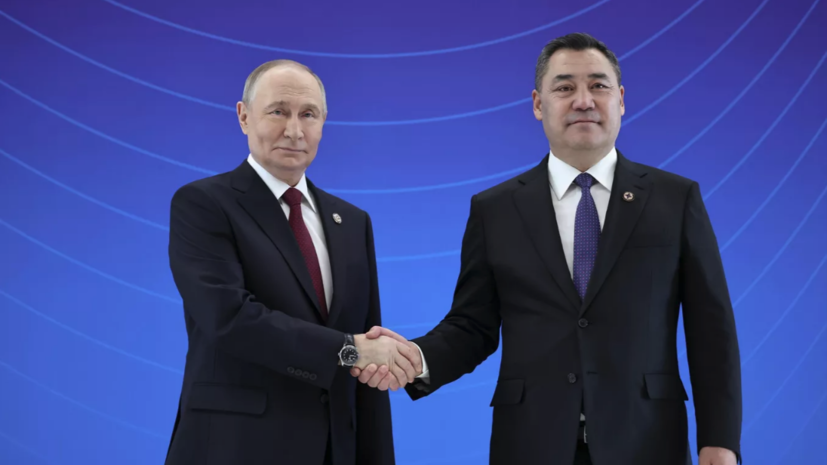 Президент Киргизии Жапаров прибыл в Россию