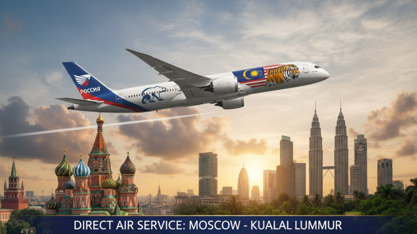 Посол: Россия и Малайзия планируют запустить прямое авиасообщение в 2026 году
