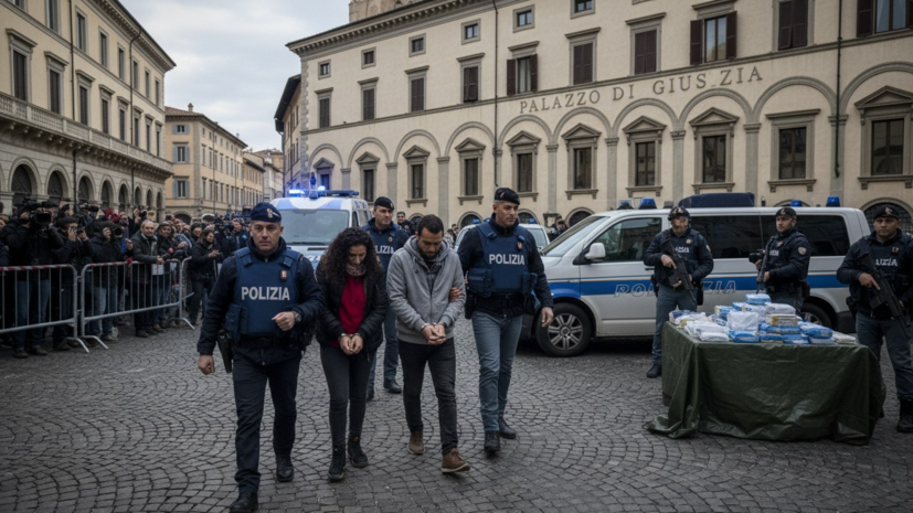 В Италии в ходе антинаркотического рейда задержаны 384 человека