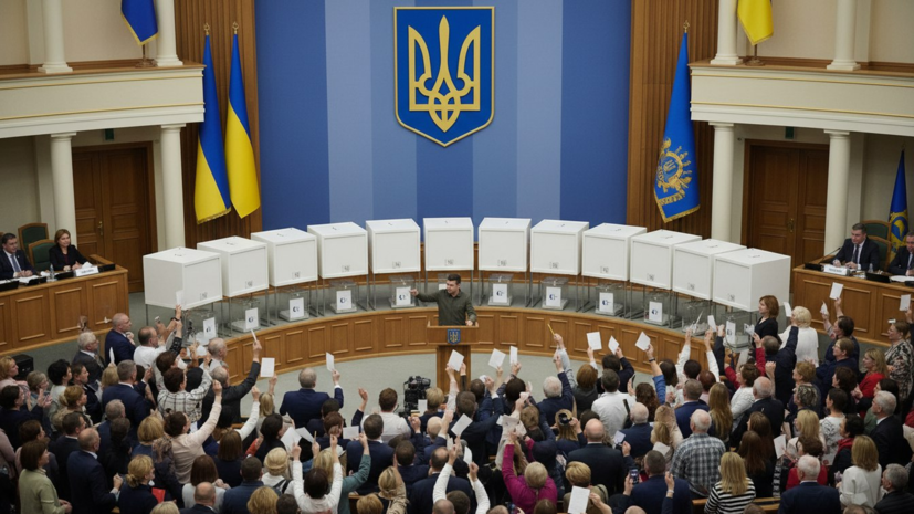 Политик Мема призвал Зеленского провести выборы на Украине после слов Путина