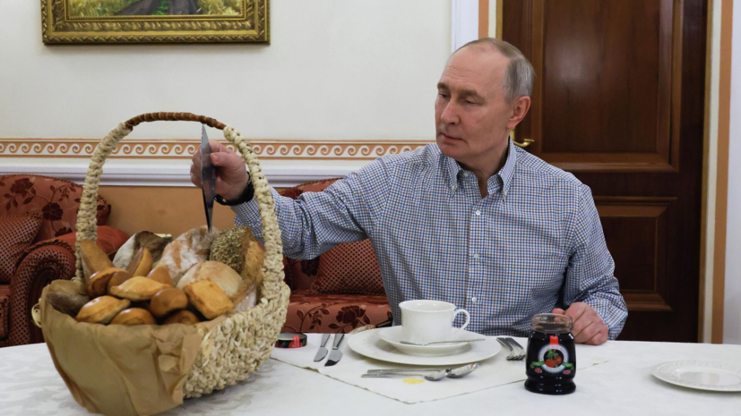 Песков: Путин был очень польщён подарком из подмосковной пекарни «Машенька»