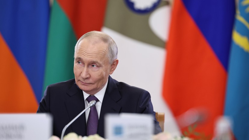 Путин принял участие в церемонии вручения премии Толстого лидерам стран СНГ