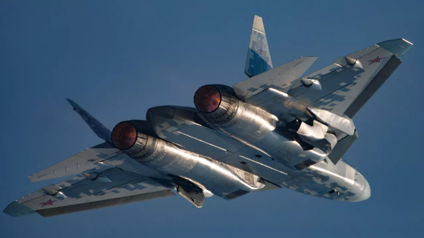 Истребитель Су-57 совершил испытательный полёт с двигателем пятого поколения