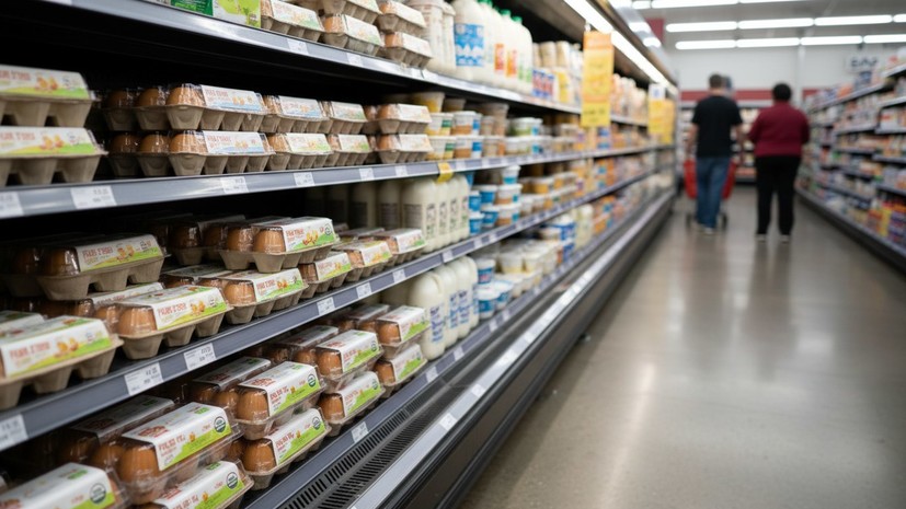 Минсельхоз: российский рынок с избытком обеспечен куриными яйцами