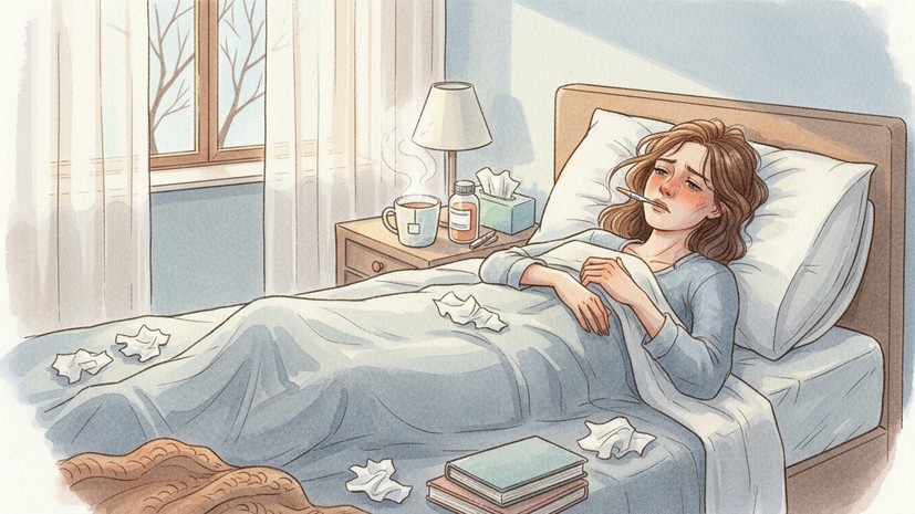 Минздрав: осложнения на зрение при гриппе редки и временны