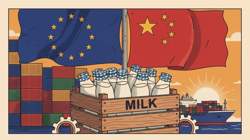 Bloomberg: Китай введёт пошлины на молочную продукцию из ЕС