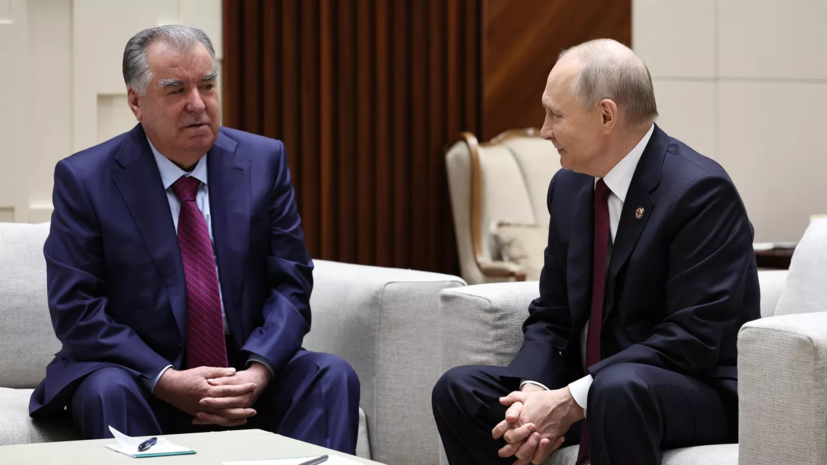 Путин встретится с Рахмоном в Петербурге